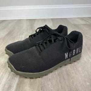 NOBULL Men's Black and Olive Athletic Shoes